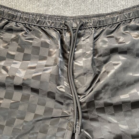Mode of One Mens Size XL Track Shorts Check Jacquard Regular-Fit 6-1/2" NEW - Picture 5 of 13